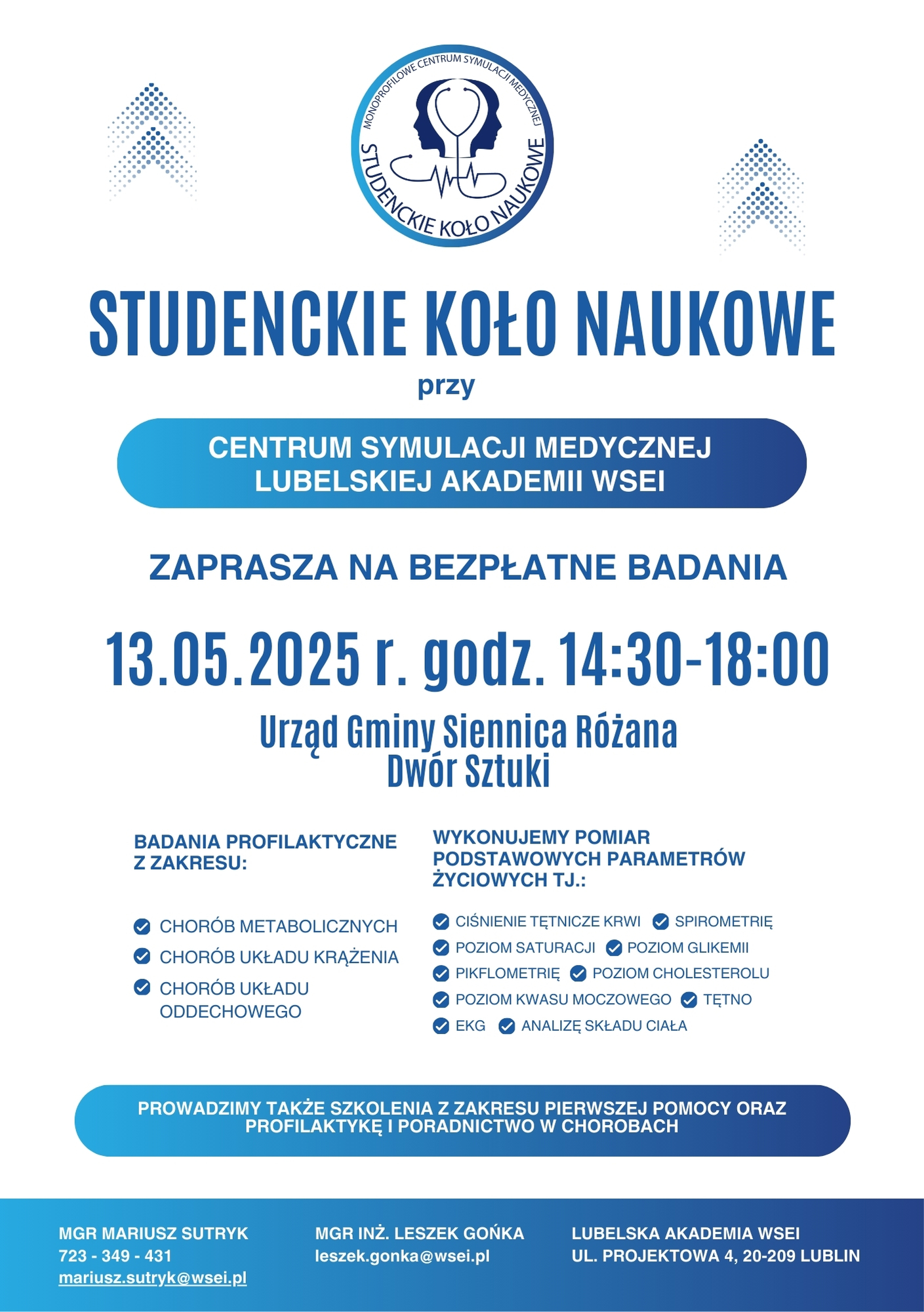 Badania - Siennica Różana