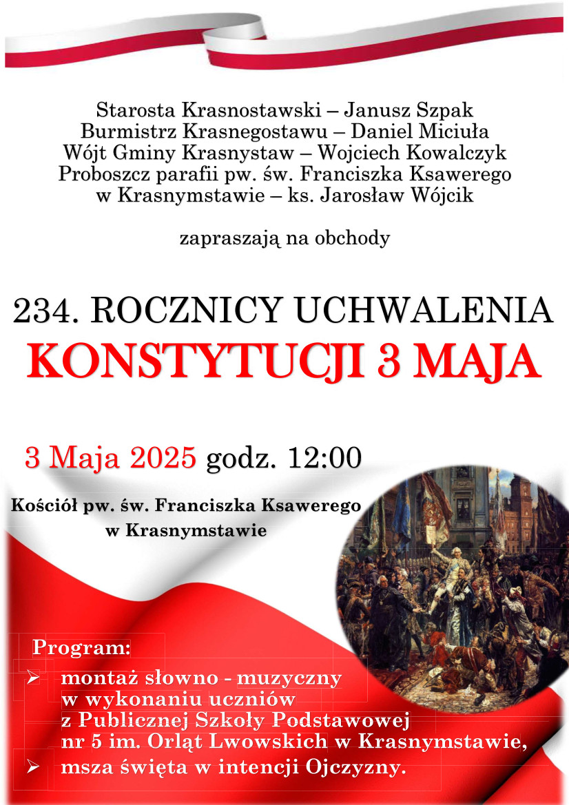 Plakat 3 maja