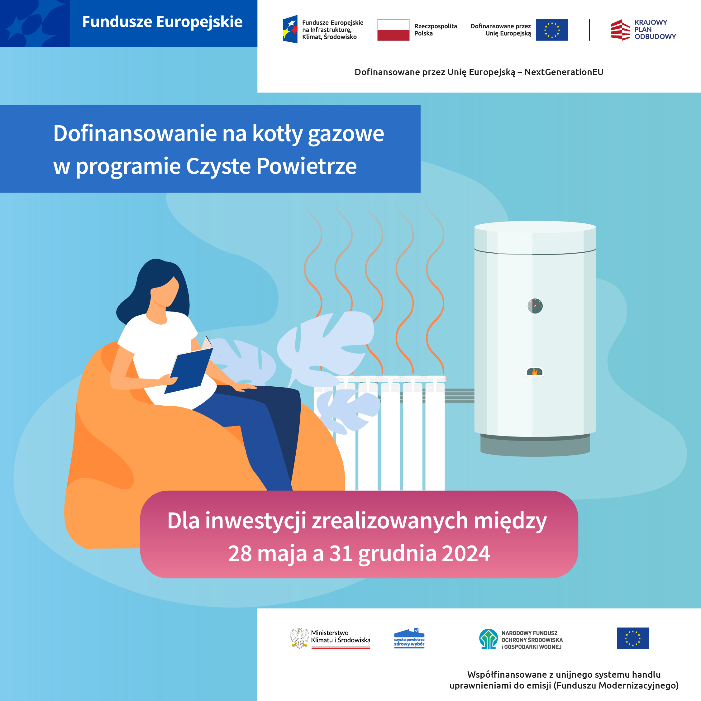 Czyste powietrze banner